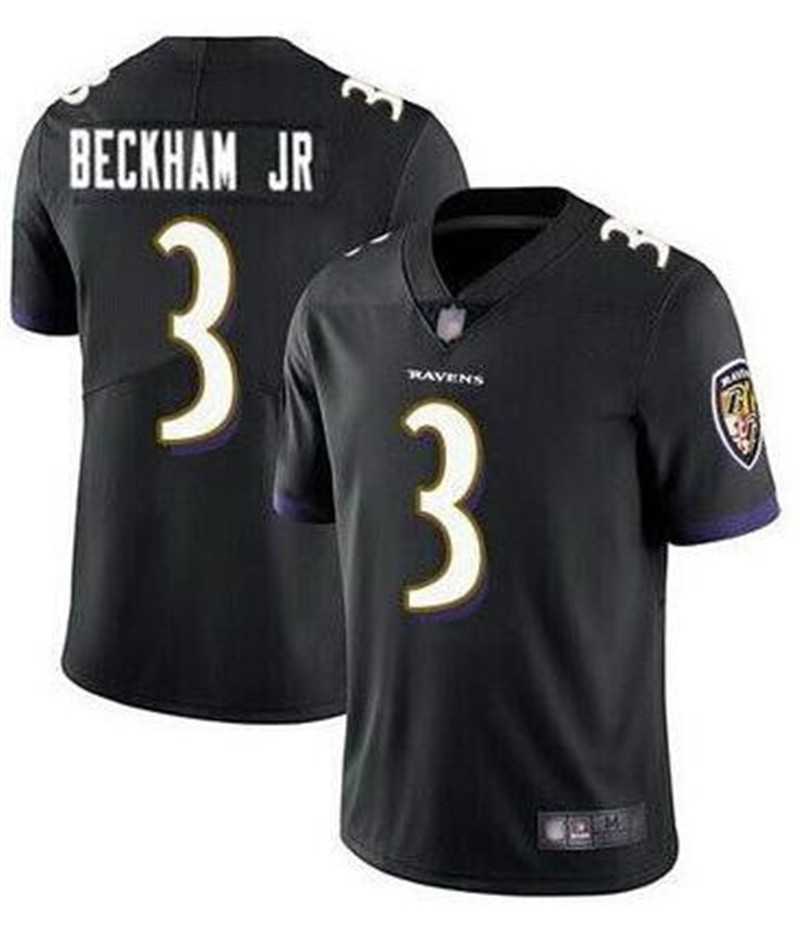 Men & Women & Youth Nike Baltimore Ravens #3 Odell Beckham Jr Black Vapor Untouchable Limited Jersey,We sell and wholesale Men & Women & Youth Nike Baltimore Ravens #3 Odell Beckham Jr Black Vapor Untouchable Limited Jersey on line form chian!