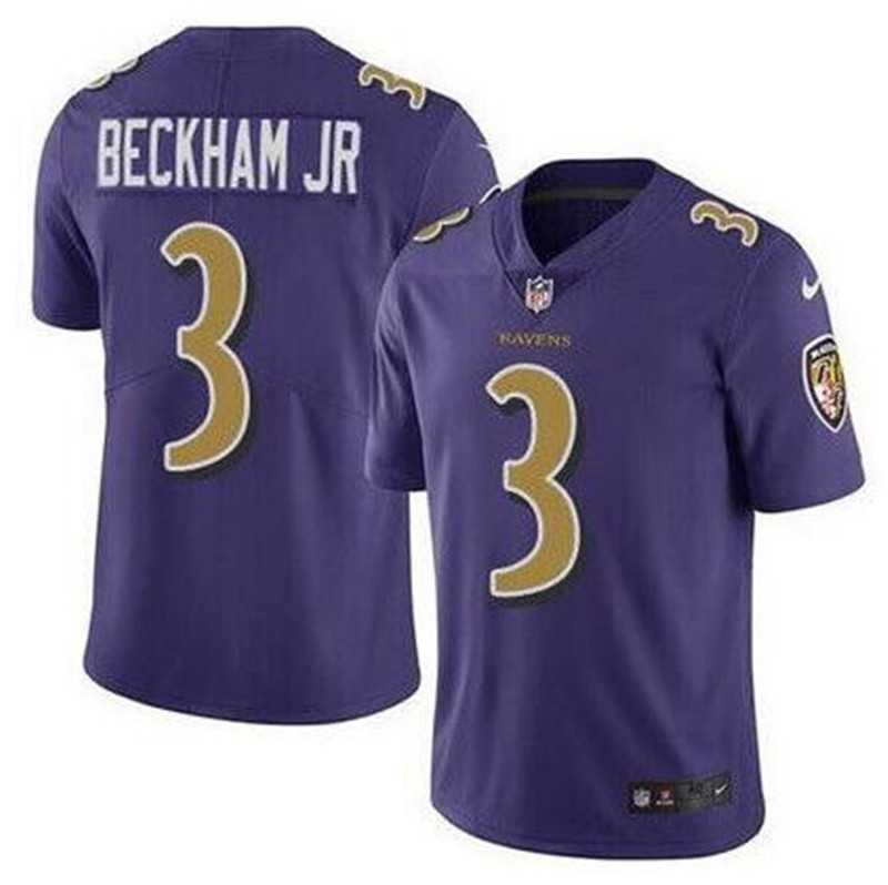 Men & Women & Youth Nike Baltimore Ravens #3 Odell Beckham Jr Purple Color Rush Limited Jersey,We sell and wholesale Men & Women & Youth Nike Baltimore Ravens #3 Odell Beckham Jr Purple Color Rush Limited Jersey on line form chian!
