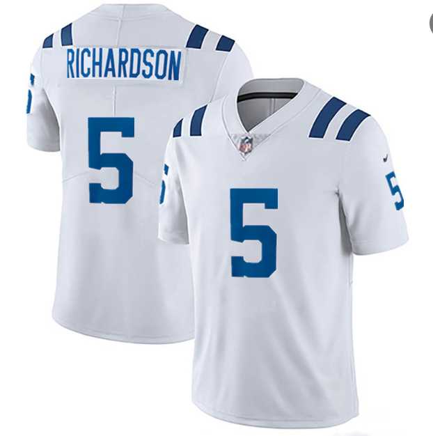 Men & Women & Youth Nike Indianapolis Colts #5 Anthony Richardson White Vapor Untouchable Limited Stitched NFL Jersey,We sell and wholesale Men & Women & Youth Nike Indianapolis Colts #5 Anthony Richardson White Vapor Untouchable Limited Stitched NFL Jersey on line form chian!