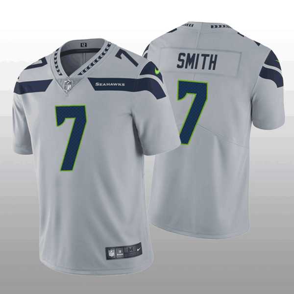 Men & Women & Youth Seattle Seahawks #7 Geno Smith Grey Vapor Untouchable Limited Stitched Jersey,We sell and wholesale Men & Women & Youth Seattle Seahawks #7 Geno Smith Grey Vapor Untouchable Limited Stitched Jersey on line form chian!