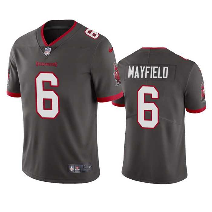 Men & Women & Youth Tampa Bay Buccaneers #6 Baker Mayfield Gray Vapor Untouchable Limited Stitched Jersey,We sell and wholesale Men & Women & Youth Tampa Bay Buccaneers #6 Baker Mayfield Gray Vapor Untouchable Limited Stitched Jersey on line form chian!