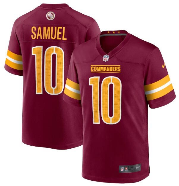 Men & Women & Youth Washington Commanders 10 Curtis Samuel 2022 Burgundy Game Stitched Jersey,We sell and wholesale Men & Women & Youth Washington Commanders 10 Curtis Samuel 2022 Burgundy Game Stitched Jersey on line form chian!