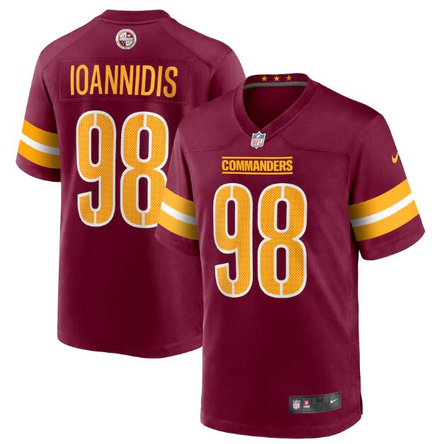 Men & Women & Youth Washington Commanders 98 Matt Ioannidis 2022 Burgundy Game Stitched Jersey,We sell and wholesale Men & Women & Youth Washington Commanders 98 Matt Ioannidis 2022 Burgundy Game Stitched Jersey on line form chian!