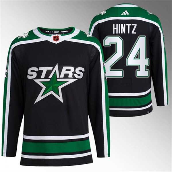 Men's Dallas Stars #24 Roope Hintz Black 2022-23 Reverse Retro Stitched Jersey Dzhi,We sell and wholesale Men's Dallas Stars #24 Roope Hintz Black 2022-23 Reverse Retro Stitched Jersey Dzhi on line form chian!