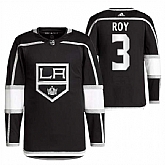 Men's Los Angeles Kings #3 Matt Roy Black Stitched Jersey Dzhi,baseball caps,new era cap wholesale,wholesale hats