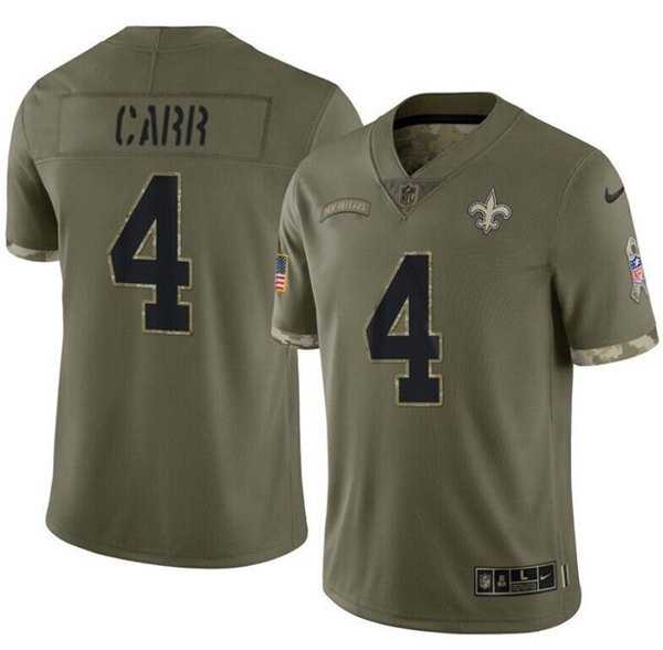 Men's New Orleans Saints #4 Derek Carr Olive Salute To Service Limited Stitched Jersey Dyin,We sell and wholesale Men's New Orleans Saints #4 Derek Carr Olive Salute To Service Limited Stitched Jersey Dyin on line form chian!