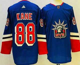 Men's New York Rangers #88 Patrick Kane Blue 2022 Reverse Retro Authentic Jersey Dzhi,We sell and wholesale Men's New York Rangers #88 Patrick Kane Blue 2022 Reverse Retro Authentic Jersey Dzhi on line form chian!