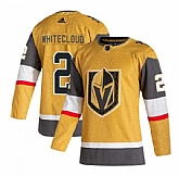 Men's Vegas Golden Knights #2 Zach Whitecloud Gold Stitched Jersey Dzhi,baseball caps,new era cap wholesale,wholesale hats
