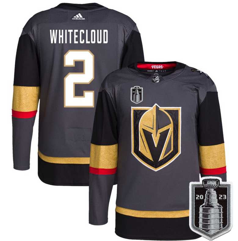 Men's Vegas Golden Knights #2 Zach Whitecloud Gray 2023 Stanley Cup Final Stitched Jersey Dzhi,We sell and wholesale Men's Vegas Golden Knights #2 Zach Whitecloud Gray 2023 Stanley Cup Final Stitched Jersey Dzhi on line form chian!