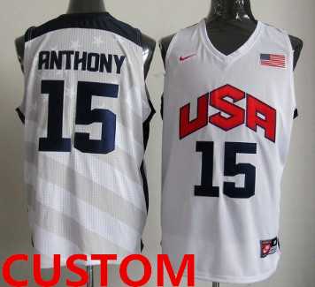 Men & Youth Customized 2012 Olympics Team USA Revolution 30 Swingman White Jersey,We sell and wholesale Men & Youth Customized 2012 Olympics Team USA Revolution 30 Swingman White Jersey on line form chian!