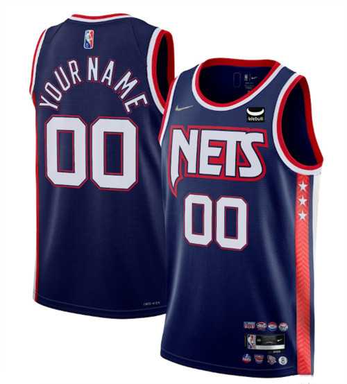 Men & Youth Customized Brooklyn Nets Active Player 2021-2022 Navy Swingman City Edition 75th Anniversary Stitched Jersey,We sell and wholesale Men & Youth Customized Brooklyn Nets Active Player 2021-2022 Navy Swingman City Edition 75th Anniversary Stitched Jersey on line form chian!