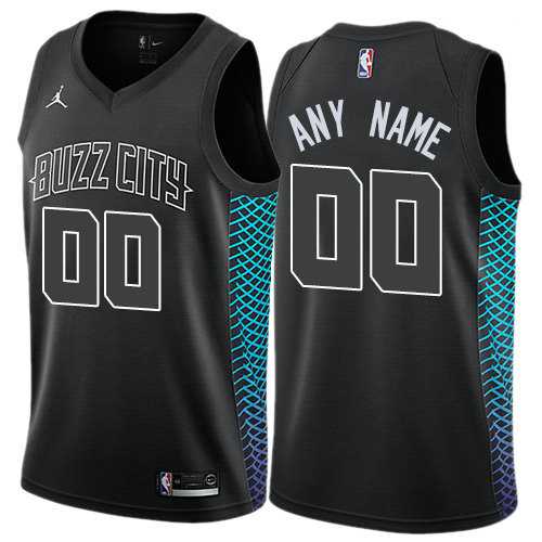 Men & Youth Customized Charlotte Hornets Jordan City Edition Men's Black Nike Jersey,We sell and wholesale Men & Youth Customized Charlotte Hornets Jordan City Edition Men's Black Nike Jersey on line form chian!