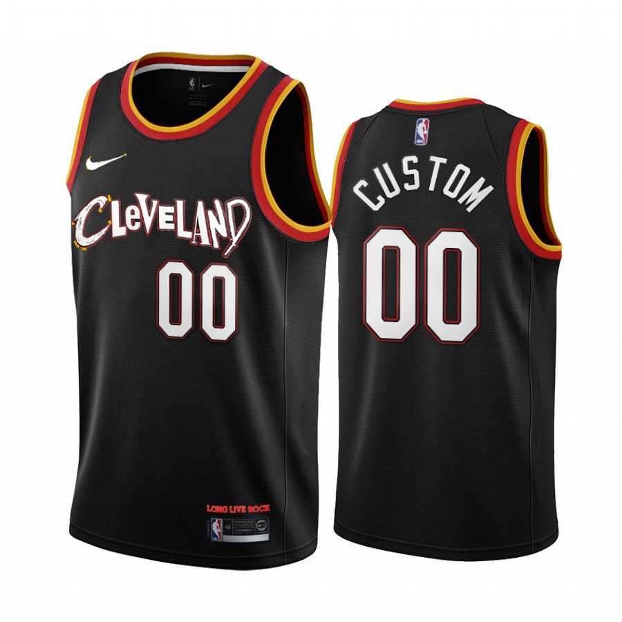 Men & Youth Customized Cleveland Cavaliers Swingman Black Nike 2020-21 City Edition Jersey,We sell and wholesale Men & Youth Customized Cleveland Cavaliers Swingman Black Nike 2020-21 City Edition Jersey on line form chian!
