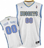 Men & Youth Customized Denver Nuggets White Jersey ,baseball caps,new era cap wholesale,wholesale hats