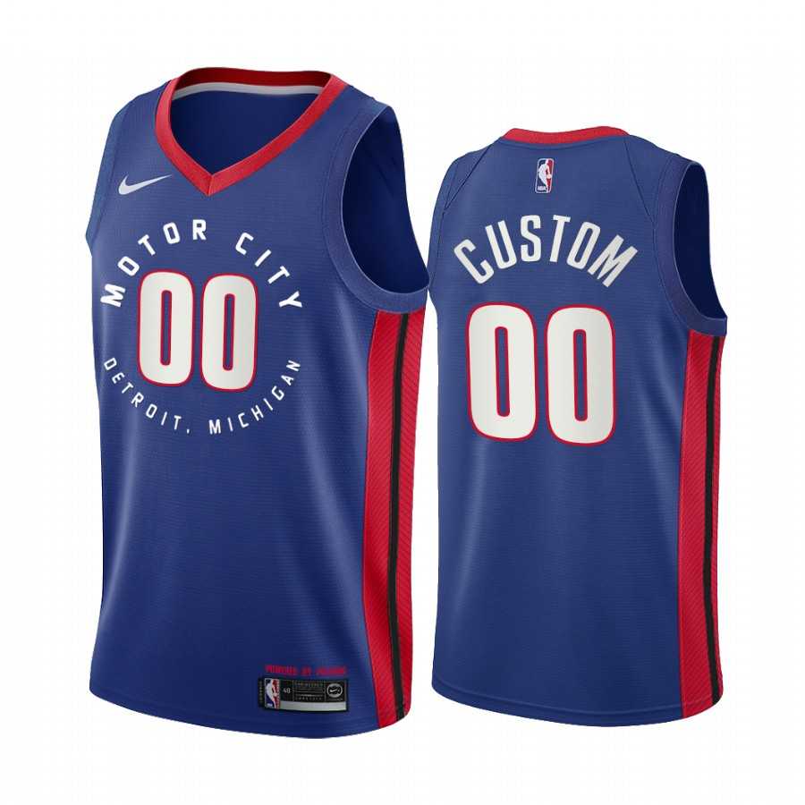 Men & Youth Customized Detroit Pistons Blue Nike Swingman 2020-21 City Edition Jersey,We sell and wholesale Men & Youth Customized Detroit Pistons Blue Nike Swingman 2020-21 City Edition Jersey on line form chian!