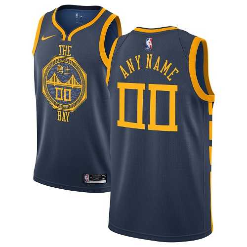 Men & Youth Customized Golden State Warriors Navy Blue City Edition Nike Jersey,We sell and wholesale Men & Youth Customized Golden State Warriors Navy Blue City Edition Nike Jersey on line form chian!