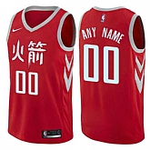 Men & Youth Customized Houston Rockets Red Nike City Edition Jersey,baseball caps,new era cap wholesale,wholesale hats