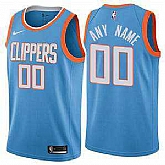 Men & Youth Customized Los Angeles Clippers Blue Nike Swingman City Edition Jersey,baseball caps,new era cap wholesale,wholesale hats