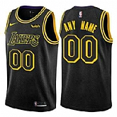 Men & Youth Customized Los Angeles Lakers Swingman Black Nike  City Edition Jersey,baseball caps,new era cap wholesale,wholesale hats