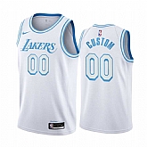 Men & Youth Customized Los Angeles Lakers White Nike Swingman 2020-21 City Edition Jersey,baseball caps,new era cap wholesale,wholesale hats