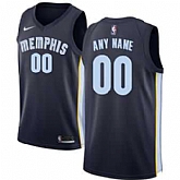 Men & Youth Customized Memphis Grizzlies Nike Navy Swingman Icon Edition Jersey,baseball caps,new era cap wholesale,wholesale hats