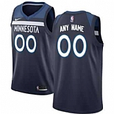 Men & Youth Customized Minnesota Timberwolves Nike Navy Swingman Icon Edition Jersey,baseball caps,new era cap wholesale,wholesale hats