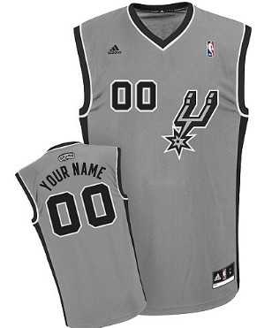 Men & Youth Customized San Antonio Spurs Gray Jersey,We sell and wholesale Men & Youth Customized San Antonio Spurs Gray Jersey on line form chian!