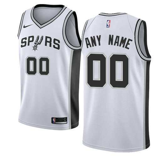 Men & Youth Customized San Antonio Spurs Swingman White Home Nike Association Edition Jersey,We sell and wholesale Men & Youth Customized San Antonio Spurs Swingman White Home Nike Association Edition Jersey on line form chian!