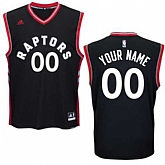 Men & Youth Customized Toronto Raptors adidas New Black Alternate Revolution 30 Swingman Jersey,baseball caps,new era cap wholesale,wholesale hats