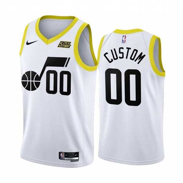 Men & Youth Customized Utah Jazz 2022-23 White Association Edition Stitched Jersey,We sell and wholesale Men & Youth Customized Utah Jazz 2022-23 White Association Edition Stitched Jersey on line form chian!
