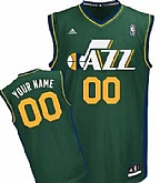 Men & Youth Customized Utah Jazz Green Jersey,baseball caps,new era cap wholesale,wholesale hats