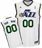 Men & Youth Customized Utah Jazz White Jersey,baseball caps,new era cap wholesale,wholesale hats