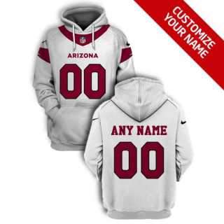 Men's Arizona Cardinals Active Player White Custom 2021 Pullover Hoodie,We sell and wholesale Men's Arizona Cardinals Active Player White Custom 2021 Pullover Hoodie on line form chian!