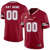 Men's Arkansas Razorbacks Red College Football Customized Jersey,baseball caps,new era cap wholesale,wholesale hats