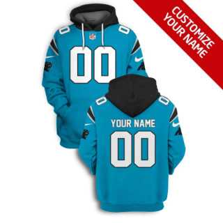 Men's Carolina Panthers Active Player Blue Custom 2021 Pullover Hoodie,We sell and wholesale Men's Carolina Panthers Active Player Blue Custom 2021 Pullover Hoodie on line form chian!