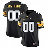 Men's Lowa Hawkeyes Black Customized College Football Jersey,baseball caps,new era cap wholesale,wholesale hats