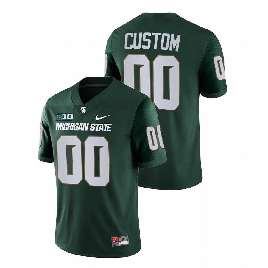 Men's Michigan State Spartans Customized Green College Football Stitched Jersey,We sell and wholesale Men's Michigan State Spartans Customized Green College Football Stitched Jersey on line form chian!