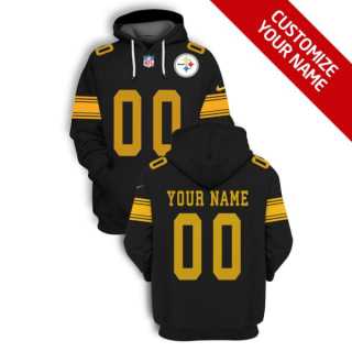 Men's Pittsburgh Steelers Active Player Black Custom 2021 Pullover Hoodie,We sell and wholesale Men's Pittsburgh Steelers Active Player Black Custom 2021 Pullover Hoodie on line form chian!