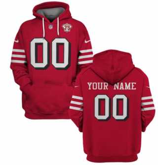 Men's San Francisco 49ers Active Custom 2021 Red 75th Anniversary Pullover Hoodie,We sell and wholesale Men's San Francisco 49ers Active Custom 2021 Red 75th Anniversary Pullover Hoodie on line form chian!