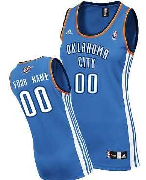 Women's Customized Oklahoma City Thunder Light Blue Jersey,We sell and wholesale Women's Customized Oklahoma City Thunder Light Blue Jersey on line form chian!
