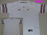 Women's Ohio State Buckeyes Customized College Football Nike 2016 White Limited Jersey