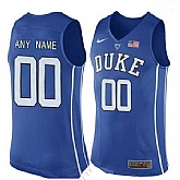 Youth Duke Blue Devils Custom Nike Performance Elite Royal Blue College Basketball Jersey