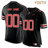 Youth Ohio State Buckeyes Customized College Football Nike Lights Black Out Limited Jersey,baseball caps,new era cap wholesale,wholesale hats
