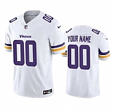 Men & Women & Youth Minnesota Vikings Active Player Custom White 2023 F.U.S.E. Vapor Untouchable Stitched Jersey,baseball caps,new era cap wholesale,wholesale hats