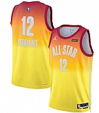 Men's 2023 All-Star #12 Ja Morant Orange Game Swingman Stitched Basketball Jersey Dzhi,baseball caps,new era cap wholesale,wholesale hats