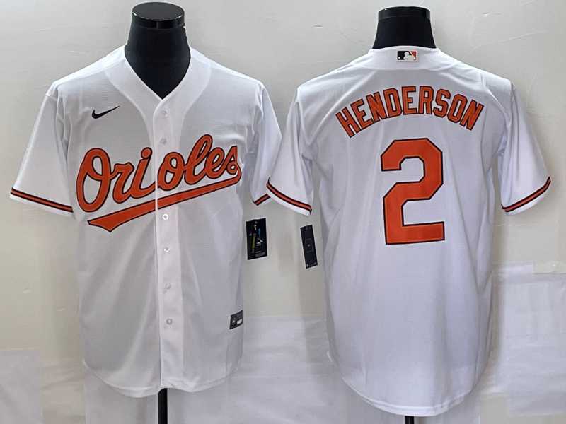 Men's Baltimore Orioles #2 Gunnar Henderson White Cool Base Stitched Jersey,We sell and wholesale Men's Baltimore Orioles #2 Gunnar Henderson White Cool Base Stitched Jersey on line form chian!