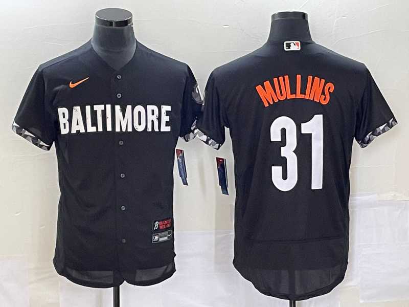 Men's Baltimore Orioles #31 Cedric Mullins Black 2023 City Connect Flex Base Stitched Jerseys,We sell and wholesale Men's Baltimore Orioles #31 Cedric Mullins Black 2023 City Connect Flex Base Stitched Jerseys on line form chian!