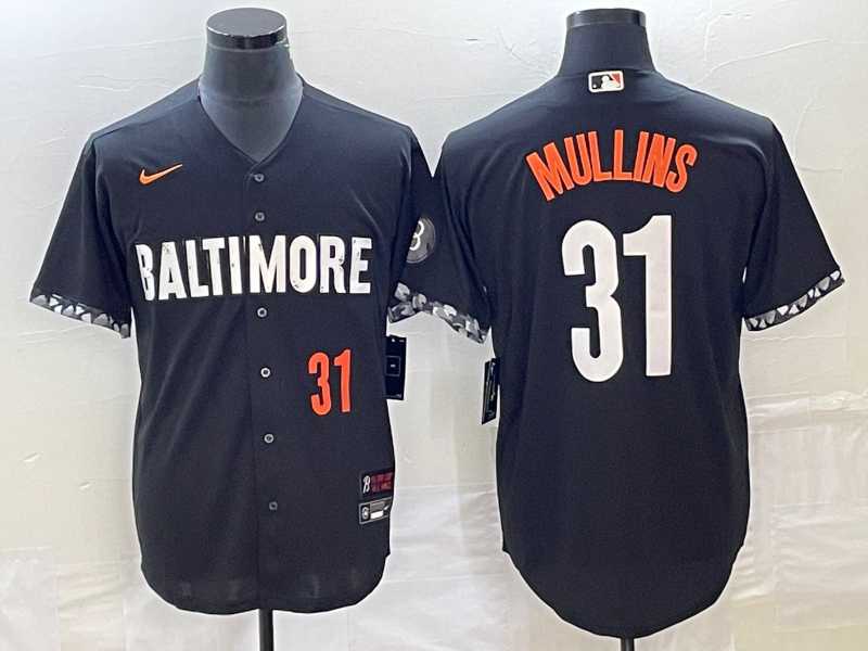 Men's Baltimore Orioles #31 Cedric Mullins Number Black 2023 City Connect Cool Base Stitched Jersey,We sell and wholesale Men's Baltimore Orioles #31 Cedric Mullins Number Black 2023 City Connect Cool Base Stitched Jersey on line form chian!