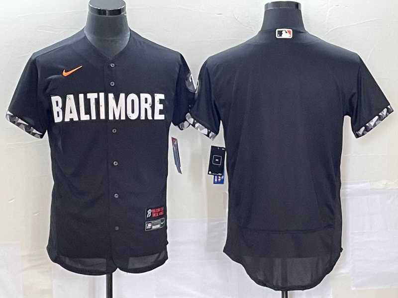 Men's Baltimore Orioles Blank Black 2023 City Connect Flex Base Stitched Jersey,We sell and wholesale Men's Baltimore Orioles Blank Black 2023 City Connect Flex Base Stitched Jersey on line form chian!