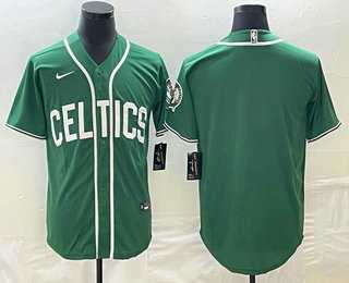 Men's Boston Celtics Blank Green Stitched Baseball Jersey,We sell and wholesale Men's Boston Celtics Blank Green Stitched Baseball Jersey on line form chian!